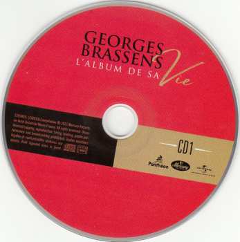 5CD/Doos Georges Brassens: L'Album De Sa Vie LTD