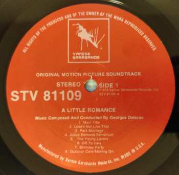 LP Georges Delerue: A Little Romance (Original Motion Picture Soundtrack)