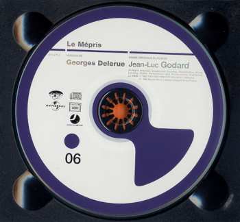 CD Georges Delerue: Le Mépris - Bande Originale Du Film De Jean-Luc Godard