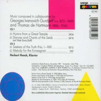 2CD Georges Ivanovitch Gurdjieff: Gurdjieff / De Hartmann