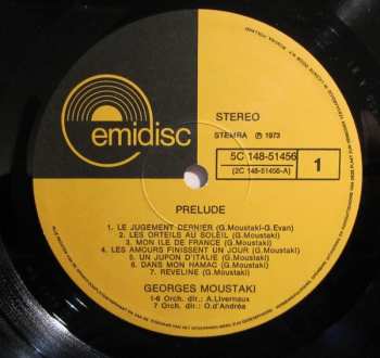2LP Georges Moustaki: Prelude