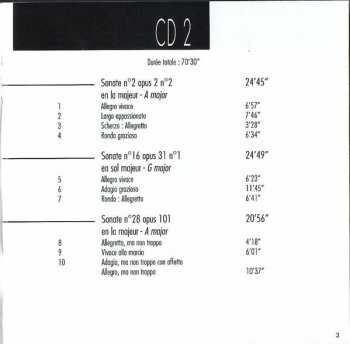 10CD/Doos Ludwig van Beethoven: Integrale Des Sonates Pour Piano & Variations Diabelli = Complete Piano Sonatas & Diabelli Variations