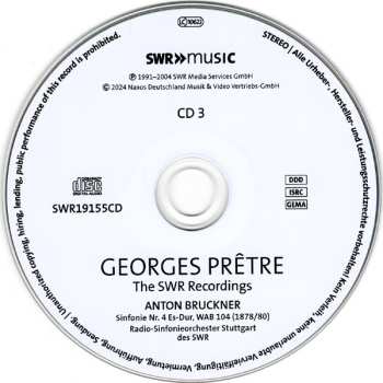 8CD/Doos Georges Prêtre: The SWR Recordings