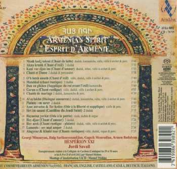 SACD Jordi Savall: Esprit D'Arménie • Armenian Spirit