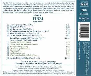 CD St. John's College Choir: Lo, The Full, Final Sacrifice And Other Choral Works