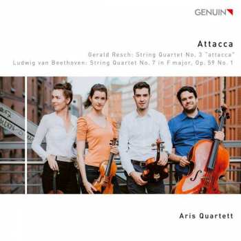 CD Ludwig van Beethoven: String Quartet No. 3 "Attacca"; String Quartet No. 7 In F Major, Op. 59 No. 1