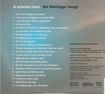 CD Walther Soyka: A Schenes Lem! (Die Nöstlinger Songs)