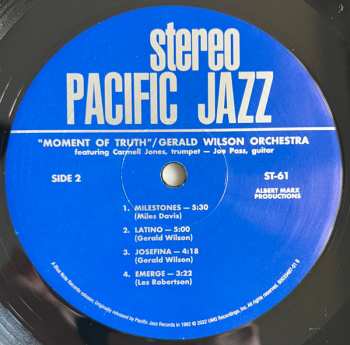 LP Gerald Wilson Orchestra: Moment Of Truth