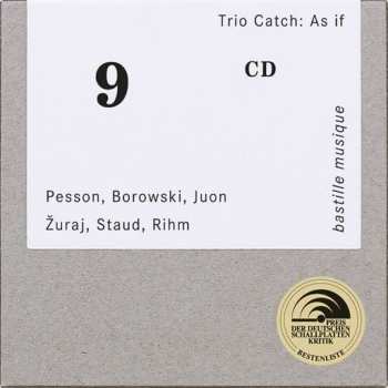 CD Gérard Pesson: Trio Catch - As If