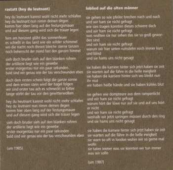 2CD Gerhard Gundermann: Torero...  Werkstücke III