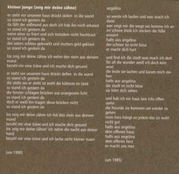 2CD Gerhard Gundermann: Torero...  Werkstücke III