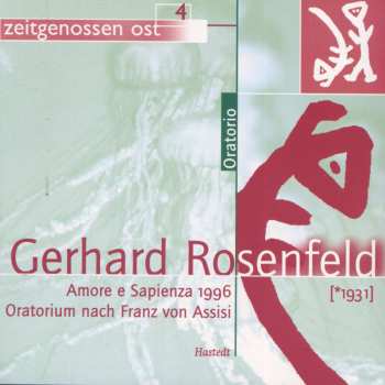 Album Gerhard Rosenfeld: Amore E Sapienza