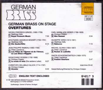 CD German Brass: German Brass On Stage - Overtures