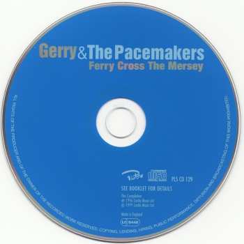 CD Gerry & The Pacemakers: Ferry 'Cross The Mersey