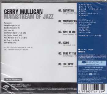 CD Gerry Mulligan And His Sextet: Mainstream Of Jazz LTD