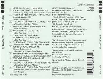 CD Gerry Mulligan & The Concert Jazz Band: In Concert '60