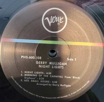 LP Gerry Mulligan: Night Lights