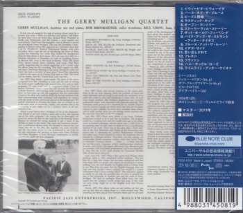 CD Gerry Mulligan Quartet: Recorded In Boston At Storyville LTD