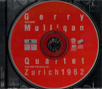 CD Gerry Mulligan Quartet: Zürich 1962