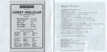 CD Gerry Mulligan: Western Reunion - The Sextet Live In Amsterdam  1956
