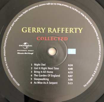 2LP Gerry Rafferty: Collected