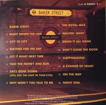 CD Gerry Rafferty: Baker Street