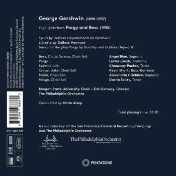 SACD The Philadelphia Orchestra: Porgy And Bess Highlights