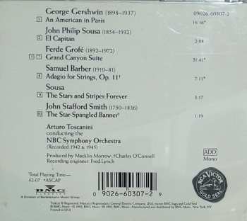CD George Gershwin: Gershwin: An American In Paris / Grofé: Grand Canyon Suite / Barber: Adagio