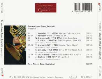 CD Johann Sebastian Bach: Presents…