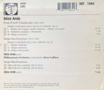CD Pyotr Ilyich Tchaikovsky:  Tchaikovsky: Piano Concerto No.1 • Rachmaninov: Piano Concerto No. 2 & Two Preludes 
