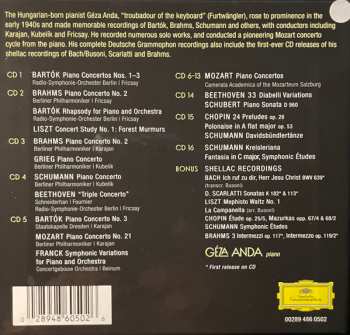 17CD/Doos Géza Anda: Complete Deutsche Grammophon Recordings LTD