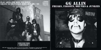 CD GG Allin: Freaks, Faggots, Drunks & Junkies