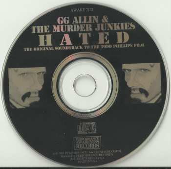 CD GG Allin & The Murder Junkies: Hated