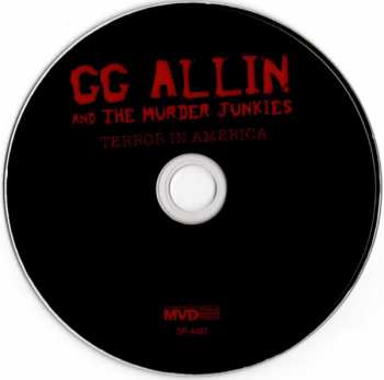 DVD GG Allin & The Murder Junkies: Terror In America - Live 1993