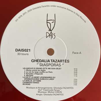 LP Ghédalia Tazartès: Diasporas LTD | CLR