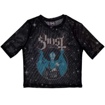 Merch Ghost: Dames Crop Top Opus