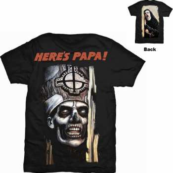 Merch Ghost: T-shirt Here's Papa 