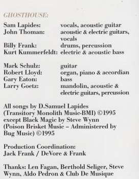 CD Ghosthouse: This Thing Called Life