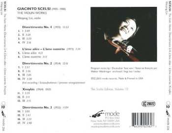 CD Giacinto Scelsi: The Violin Works