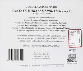 2CD Rosita Frisani: Cantata Morali E Spirituale Op. 1