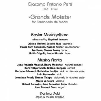 CD Musica Fiorita: Grands Motets For Ferdinando De Medici