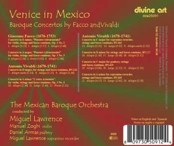 CD Antonio Vivaldi: Venice In Mexico: Baroque Concertos