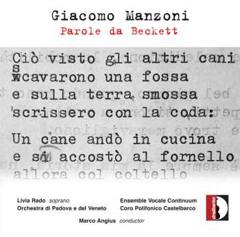 Album Orchestra Di Padova E Del Veneto: Parole Da Beckett