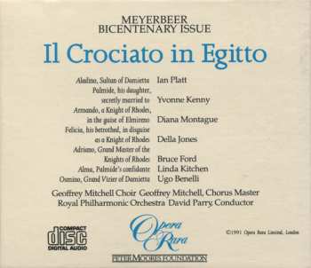 4CD/Doos The Royal Philharmonic Orchestra: Il Crociato In Egitto