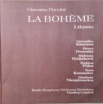 2LP/Doos Giacomo Puccini: La Bohème (2xLP + BOX + BOOKLET)