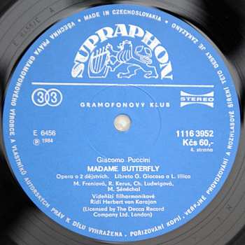 3LP/Doos Giacomo Puccini: Madame Butterfly