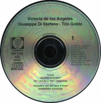 2CD Giuseppe Di Stefano: Madama Butterfly