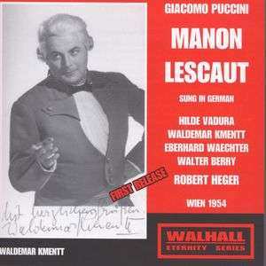 2CD Giacomo Puccini: Manon Lescaut