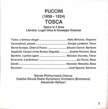 2CD Giacomo Puccini: Tosca