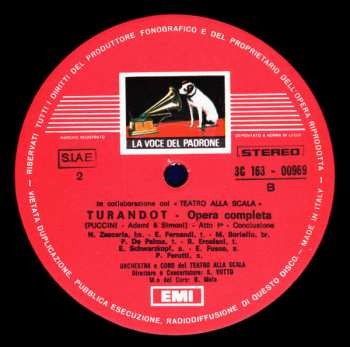 3LP/Doos Giacomo Puccini: Turandot